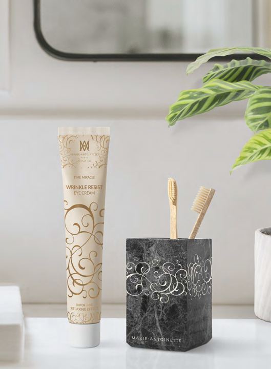 Hand lotion and candle