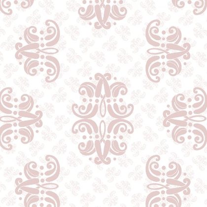 Damast in Zartrosa — Muster aus dem Marie-Antoinette Style Guide